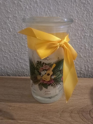 Juwelkerze mit schmuck aloha - mit,