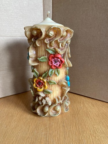 Vintage schmuckkerze - vintage,