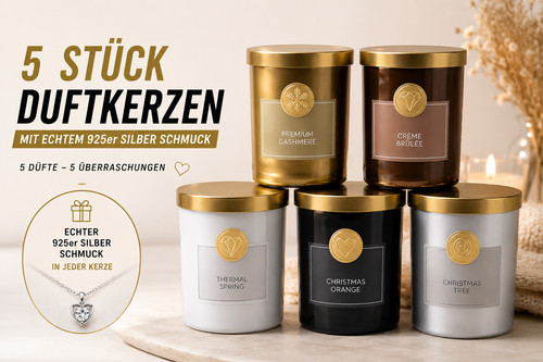 Stück duftkerzen glas - 5-stÜck,