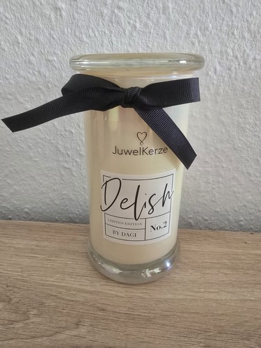 Juwelkerze mit schmuck delish - schmuck,